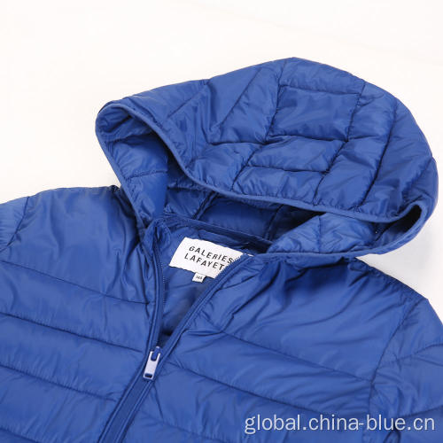 China Men's soft nylon with padding light weight jacket Manufactory